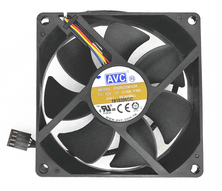 Original AVC DS09225B12H Cooling Fan 12V 0.5A 6W 4wires DS09225B12H Fans